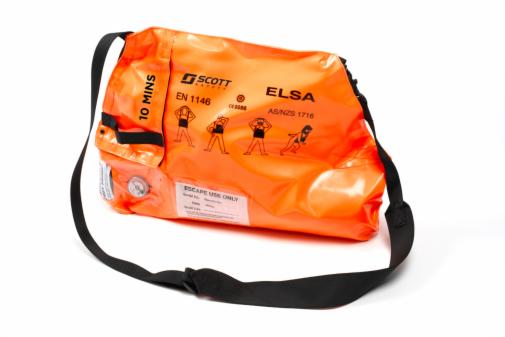Aparat de evacuare 3M™ Scott™ ELSA, 15 minute